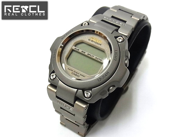 実際に弊社で買取させて頂いたG-SHOCK/Gショック 腕時計 MR-G MRG-100T-8 チタン シルバー