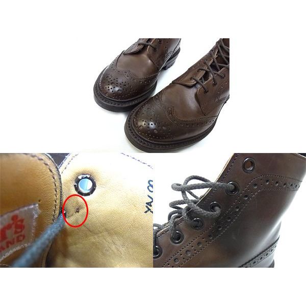 実際に弊社で買取させて頂いたTricker's/トリッカーズ MALTON/2508 カントリーブーツ 7-5の画像 3枚目