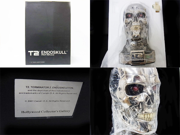 実際に弊社で買取させて頂いたターミネーター2/ENDOSKULL/エンドスカル 1/1 レプリカヘッドの画像 2枚目