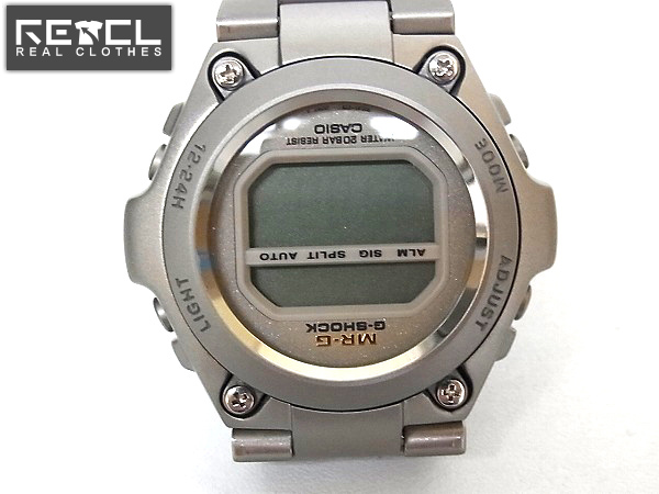 実際に弊社で買取させて頂いたG-SHOCK/Gショック MR-G MRG-100T-8 チタン ツルゲン会社 灰