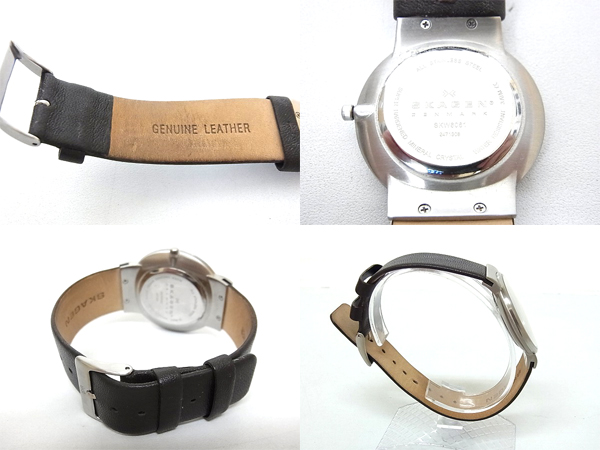 実際に弊社で買取させて頂いたSKAGEN/スカーゲン SKW6061 TiCTAC別注 クオーツ式 腕時計 の画像 2枚目