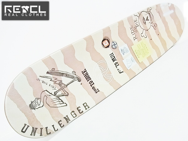 実際に弊社で買取させて頂いたCHALLENGER×UNIFUL ARMY SK8 DECK/コラボデッキ/スケートボード