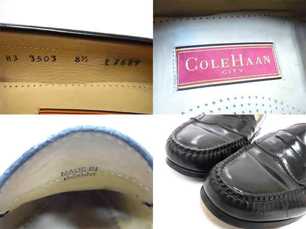 実際に弊社で買取させて頂いたCOLE HAAN/コールハーンPINCH PENNY/3503/コインローファー8.5Eの画像 2枚目