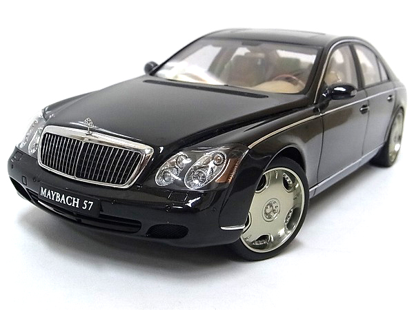 実際に弊社で買取させて頂いたAUTOart/オートアート 1/18 マイバッハ/MAYBACH 57 WITH22WHEELS