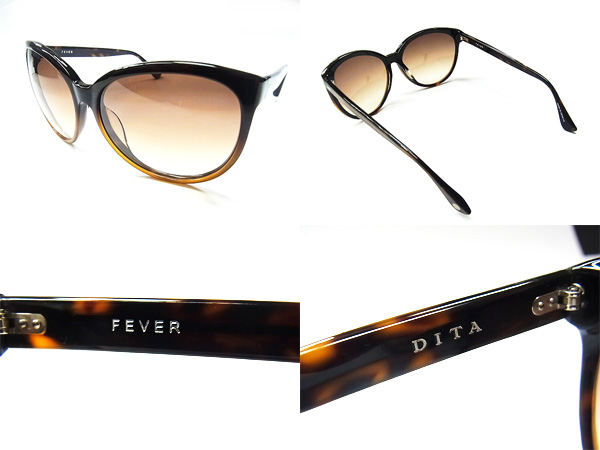 実際に弊社で買取させて頂いた【未使用】DITA/ディータ FEVER/フィーバー 15004B サングラスの画像 1枚目