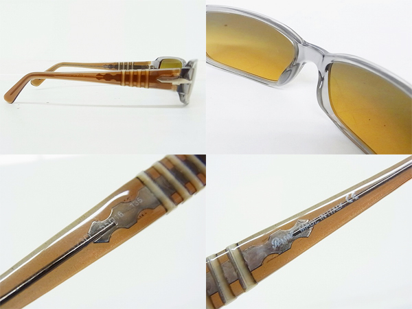 実際に弊社で買取させて頂いたpersol/ペルソール フルリムサングラス/めがね 2724-S 茶の画像 1枚目