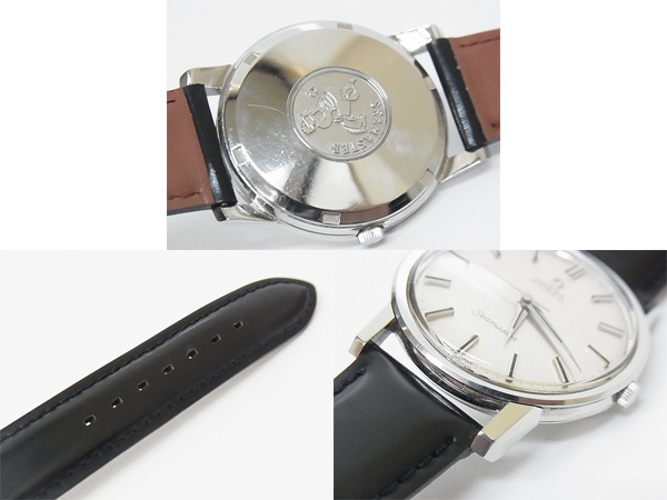 実際に弊社で買取させて頂いたOMEGA/オメガ Seamaster/シーマスター 自動巻き腕時計/革ベルトの画像 2枚目