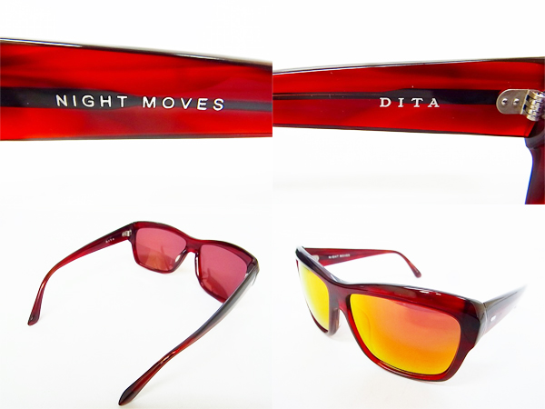 実際に弊社で買取させて頂いた【未使用】DITA/ディータ NIGHT MOVES 15005C ミラーサングラスの画像 1枚目