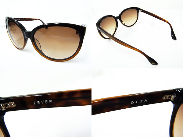 実際に弊社で買取させて頂いた【未使用】DITA/ディータ FEVER 15004B サングラス/デミ緣の画像 1枚目