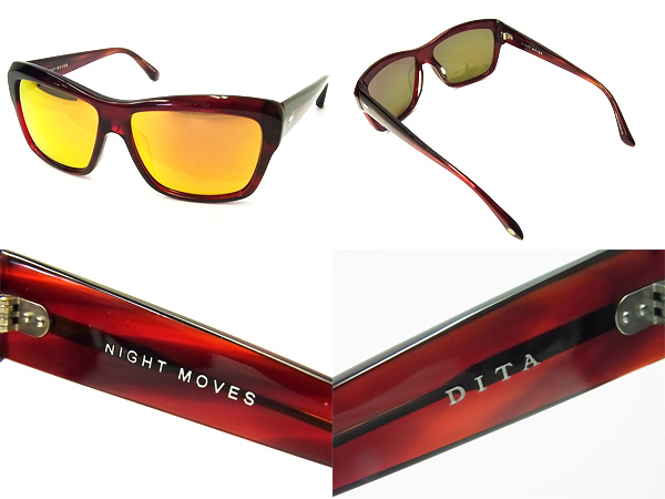 実際に弊社で買取させて頂いた【未使用】DITA/ディータ NIGHT MOVES 15005B サングラス/ミラーの画像 1枚目