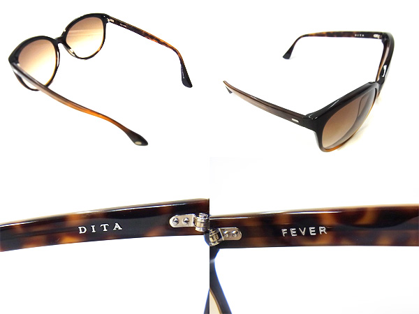 実際に弊社で買取させて頂いた【未使用】DITA/ディータ FEVER/フィーバー 15004B サングラスの画像 1枚目