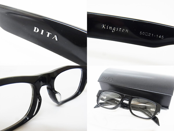 実際に弊社で買取させて頂いた【未使用】DITA/ディータ KINGSTON/キングストン 2006D メガネの画像 2枚目