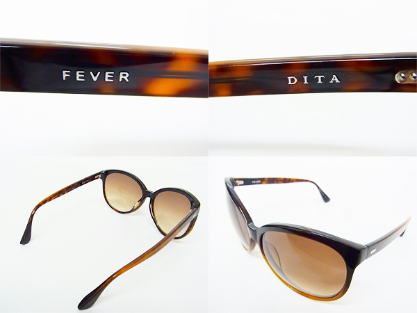 実際に弊社で買取させて頂いた【未使用】DITA/ディータ FEVER/フィーバー 15004B サングラスの画像 1枚目