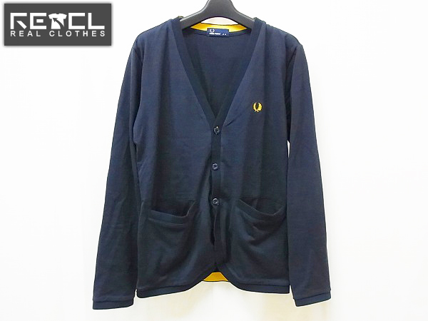 実際に弊社で買取させて頂いたFRED PERRY/フレッドペリー　カーディガン 濃紺 M