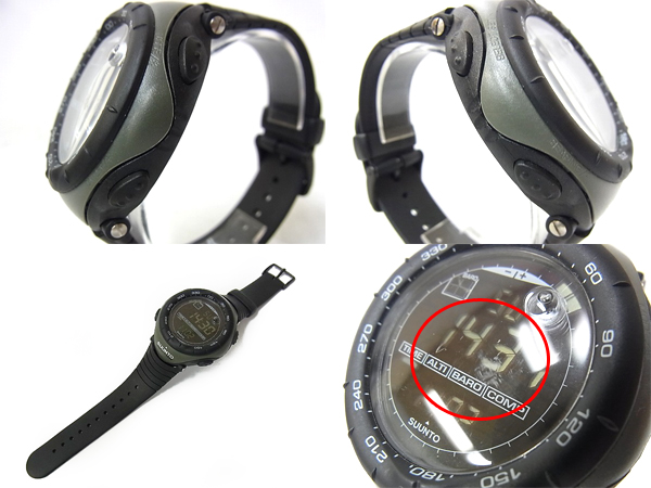 実際に弊社で買取させて頂いたsuunto/スント Vector/ベクター ミリタリーグリーンSS010600F10の画像 2枚目