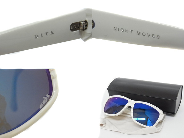 実際に弊社で買取させて頂いた【未使用】DITA/ディータ NIGHT MOVES 15005D ミラーサングラスの画像 2枚目