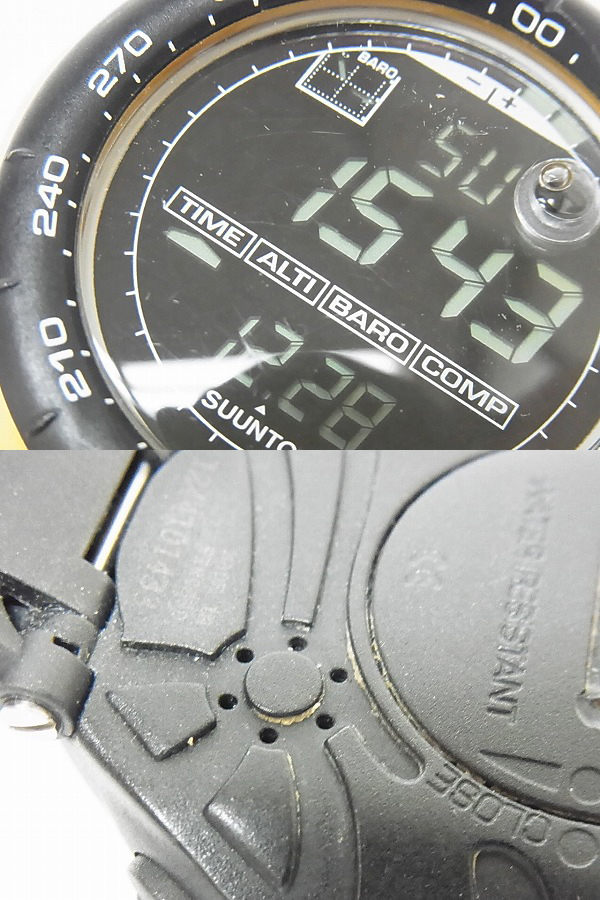 実際に弊社で買取させて頂いたSUUNTO/スント VECTOR YELLOW/ベクターイエロー SS010600610の画像 2枚目