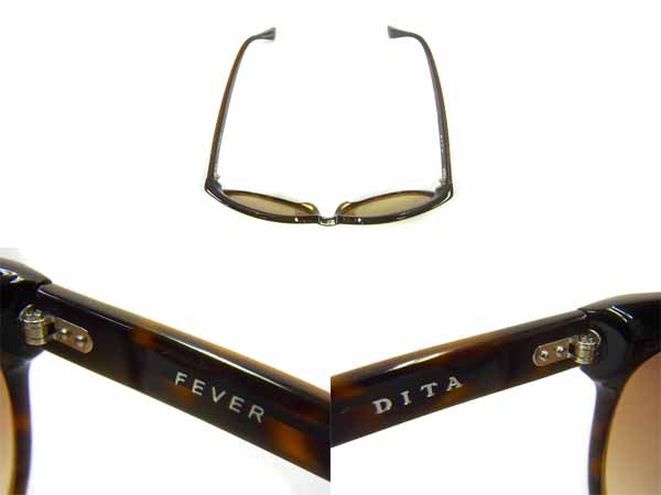 実際に弊社で買取させて頂いた【未使用】DITA/ディータ FEVER/フィーバー 15004B サングラスの画像 1枚目