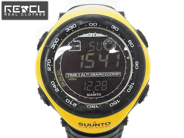 実際に弊社で買取させて頂いたSUUNTO/スント VECTOR YELLOW/ベクターイエロー SS010600610