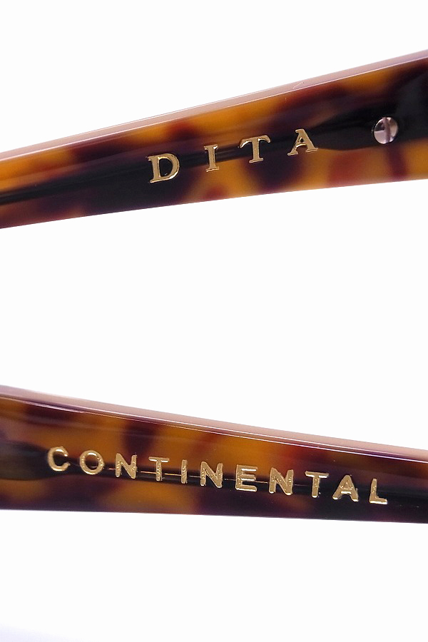 実際に弊社で買取させて頂いた【未使用】DITA/ディータ COTINENTAL 16002B サングラス/茶の画像 2枚目