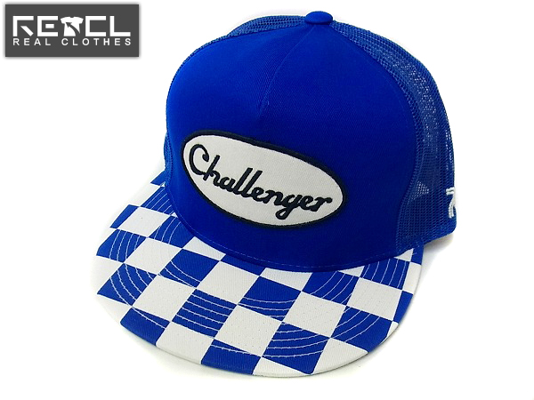 実際に弊社で買取させて頂いたチャレンジャー 14SS PATCH CHECKER MESH CAP/メッシュキャップ