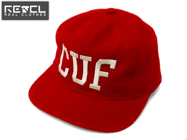 実際に弊社で買取させて頂いたチャレンジャー×HUF 12AW CUF刺繍ベースボールキャップ 7.5