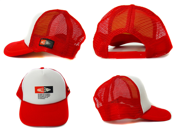 実際に弊社で買取させて頂いたCHALLENGERチャレンジャー12SS LOGO MESH CAP/メッシュキャップの画像 1枚目