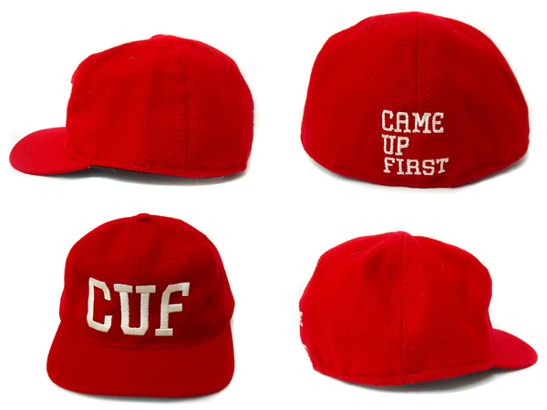 実際に弊社で買取させて頂いたチャレンジャー×HUF 12AW CUF刺繍ベースボールキャップ 7.5の画像 1枚目