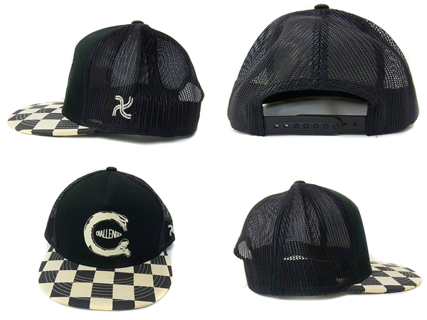 実際に弊社で買取させて頂いたチャレンジャー12SS CHECKER MESH CAP/ボーンCメッシュキャップの画像 1枚目