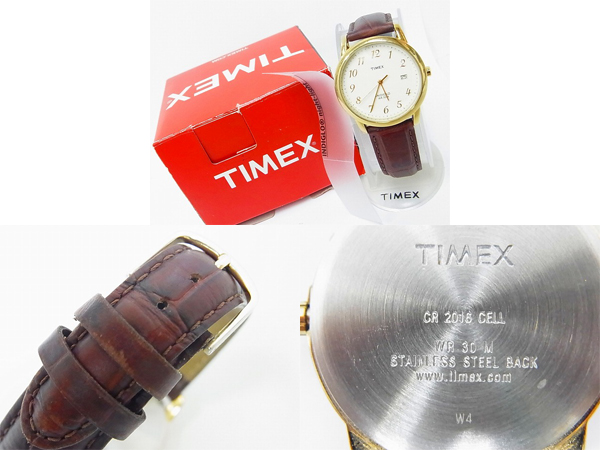 実際に弊社で買取させて頂いたTimex/タイメックス イージーリーダー レザーバンド T2M441の画像 2枚目