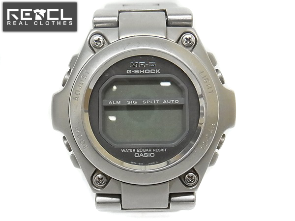 実際に弊社で買取させて頂いたG-SHOCK/Gショック MR-G フルメタル仕様 シルバー/MRG-100-1