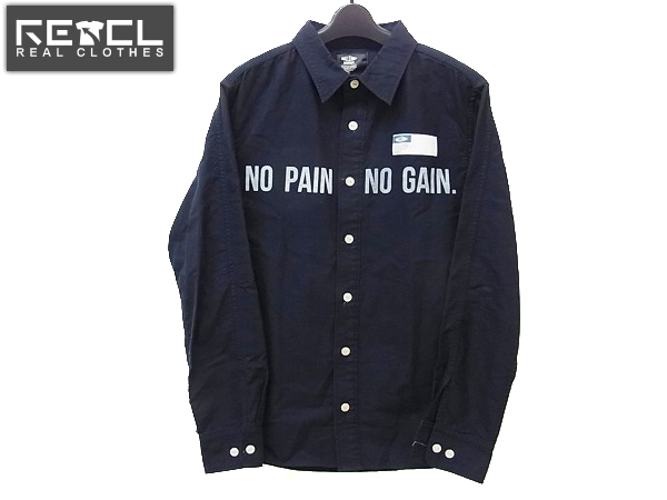 実際に弊社で買取させて頂いたチャレンジャー 12SS NO PAIN NO GAIN オックスシャツ 長瀬着 M