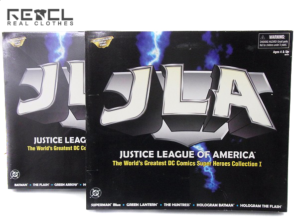 実際に弊社で買取させて頂いた【処分】Kenner/ケナー DCコミック JLA フィギュアBOX 全10体