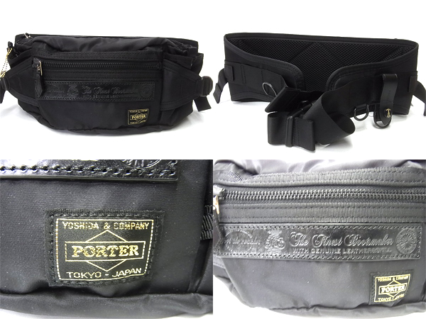 実際に弊社で買取させて頂いたPORTER×foot the coacher ARKKABAN別注10AW復刻ウエストバッグの画像 1枚目