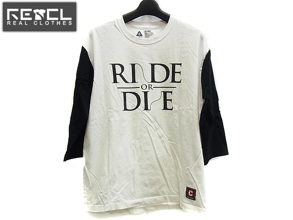 実際に弊社で買取させて頂いたチャレンジャー 13SS RIDE OR DIE Q/S TEE/7分袖Tシャツ L