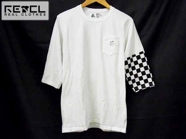 実際に弊社で買取させて頂いたチャレンジャー×フラグメント 12SS Q/T CHECKER TEE/Tシャツ L