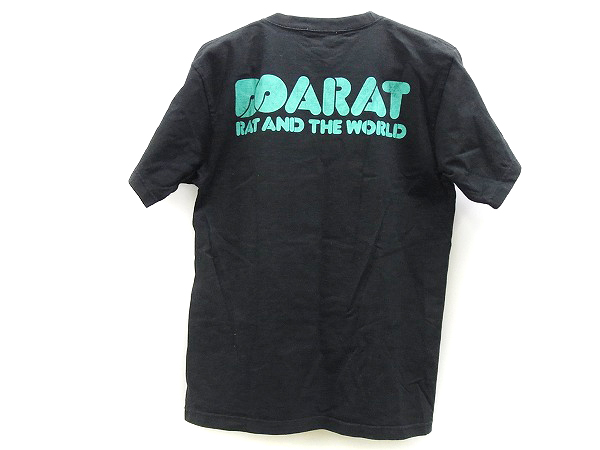 実際に弊社で買取させて頂いたDOARAT/ドゥアラット 半袖プリントTシャツ NEW WAVE ブラックの画像 1枚目