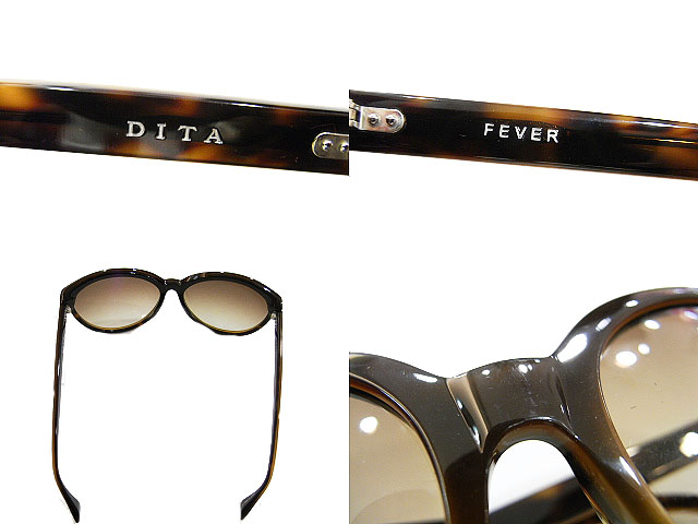 実際に弊社で買取させて頂いた【未使用】DITA/ディータ FEVER サングラス 15004B ブラウンの画像 2枚目