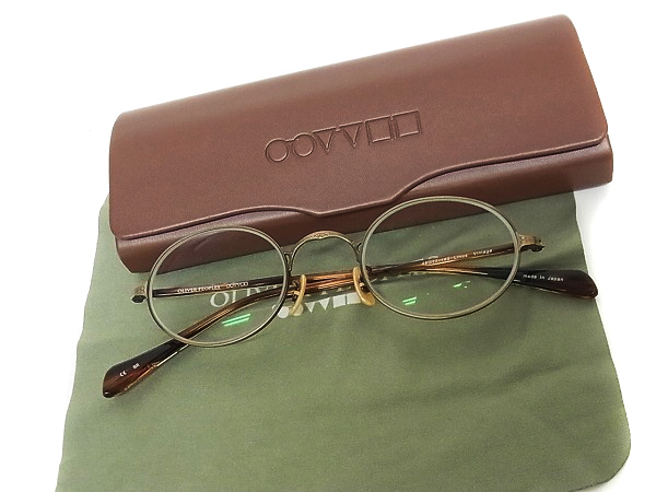 OLIVER PEOPLES/オリバーピープルズ Linus vintage 丸型眼鏡の買取実績