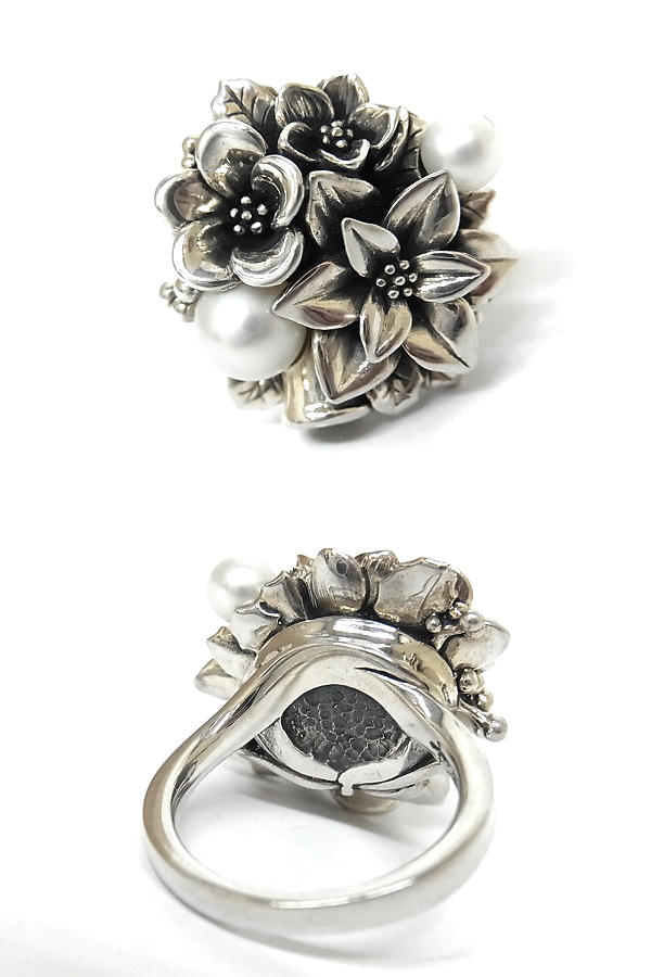 実際に弊社で買取させて頂いたコンロン/ブラッディーマリー Bouquet Ring/ブーケリング 9号の画像 1枚目