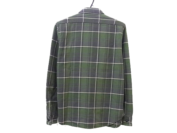 実際に弊社で買取させて頂いたCOOTIE/クーティー 11AW Heavy Flannel Check Work Shirt 緑/M
の画像 1枚目