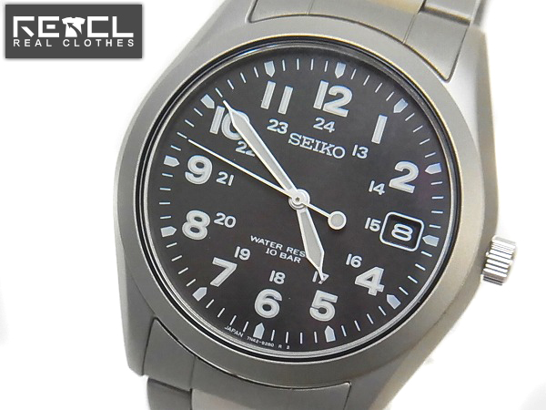 SEIKO/セイコー ミリタリー クオーツアナログ腕時計 7n42-8260の買取 
