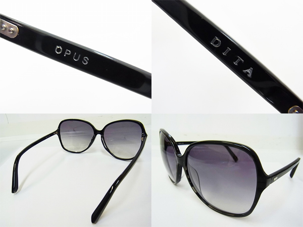 実際に弊社で買取させて頂いた【未使用】DITA/ディータ OPUS/オーパス 15000A サングラス/黒の画像 1枚目