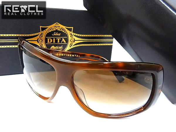 実際に弊社で買取させて頂いた【未使用】DITA/ディータ COTINENTAL 16002B サングラス/茶