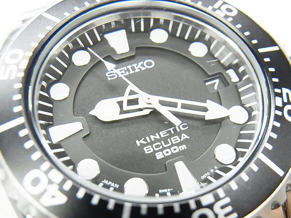 SEIKO/セイコー キネティックプロスペックスダイバー/5M62-0BL0の買取 