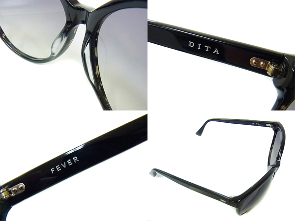 実際に弊社で買取させて頂いた【未使用】DITA/ディータ FEVER/フィーバー15004Aサングラス/黒の画像 1枚目