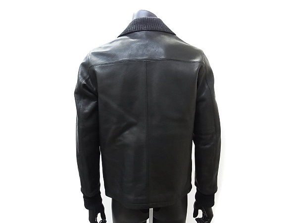 実際に弊社で買取させて頂いたRADIALL COUPE［定価13万↑］12AW 裏千鳥カウレザージャケット/Mの画像 1枚目