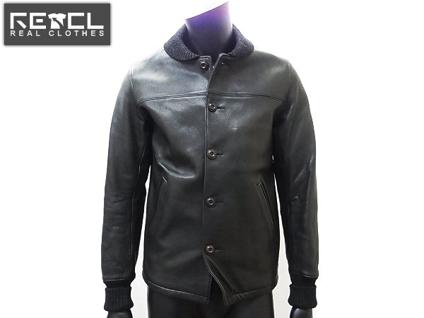 実際に弊社で買取させて頂いたRADIALL COUPE［定価13万↑］12AW 裏千鳥カウレザージャケット/M