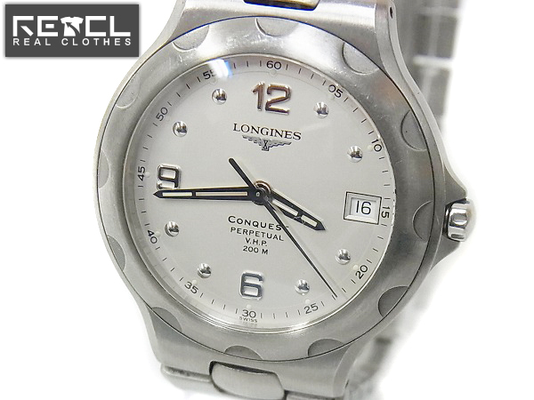 実際に弊社で買取させて頂いたLONGINES/ロンジン コンクエスト L1.636.4 クオーツ腕時計の画像 0枚目