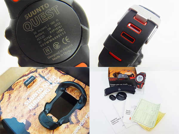 実際に弊社で買取させて頂いたSUUNTO/スント クエストランニングパック 腕時計 SS018520000の画像 2枚目